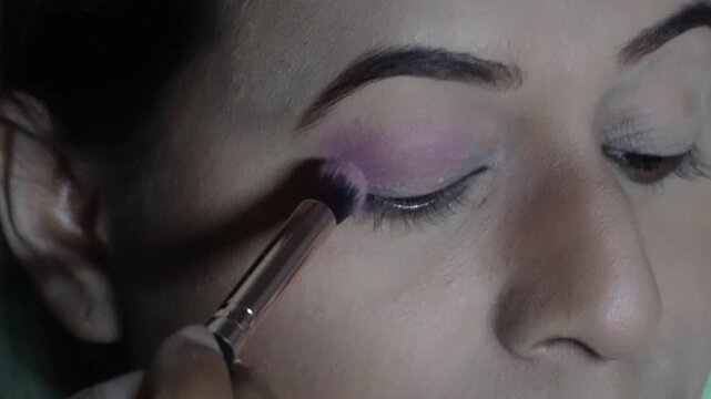 Professional Makeup Artist Eye Makeup Application Techniques Studio