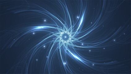 Abstract dynamic lines background. Graphic concept for your design.