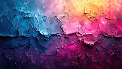 Naklejka premium Abstract Textured Background with Vibrant Colors and Artistic Impression.