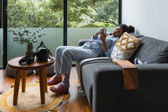 Afternoon rest on the couch