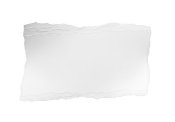 Obraz premium A close-up view of a white, crumpled paper on a white background. isolated on transparent background