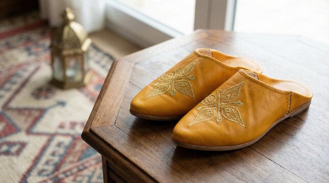 Babouche traditional footwear