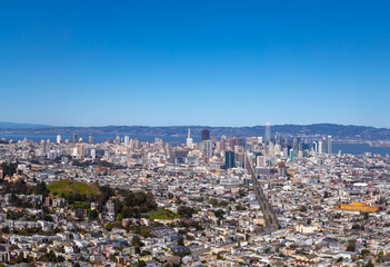 Fototapeta premium skyline of San Francisco, USA