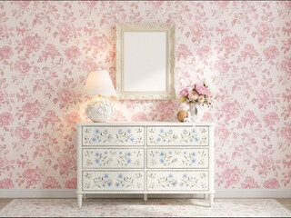 blank frame mockup kids