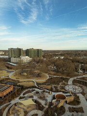 New luxury apartments next to Dix Park in downtown Raleigh North Carolina