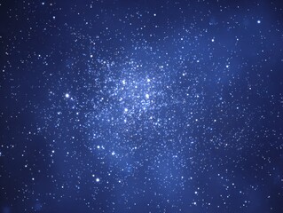 Naklejka premium star field cluster isolated on a blue background