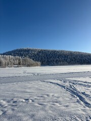 winter in the mountains