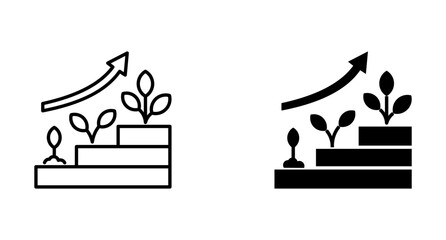 Evolution icon set with style outline and solid. vector simple elements. © Mazidaturrifah