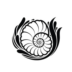 Obraz premium Ocean Shell icon