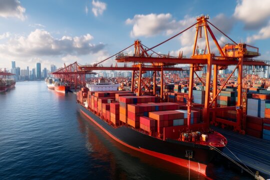 Exploring China's Trade Sector through International Ports and Cargo Transport
