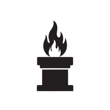 gas stove vector