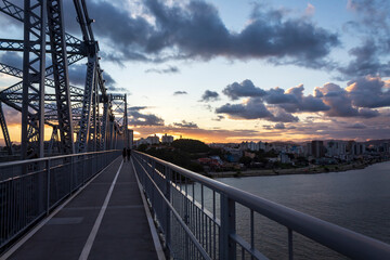 Ponte Herc&iacute;lio Luz Florian&oacute;polis Santa Catarina Brasil florianopolis 