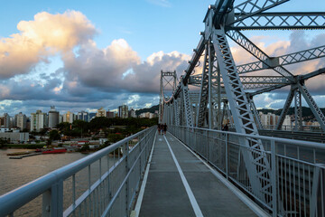 Ponte Herc&iacute;lio Luz Florian&oacute;polis Santa Catarina Brasil florianopolis 