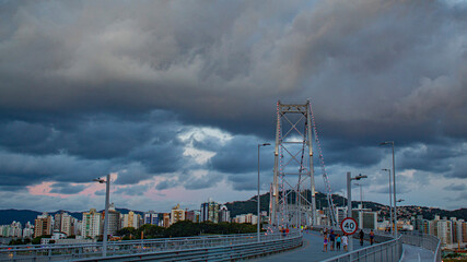 Ponte Herc&iacute;lio Luz Florian&oacute;polis Santa Catarina Brasil florianopolis