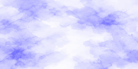 Beautiful fluffy white cumulus clouds drift across a clear bright blue summer sky in this natural day atmosphere © PAGLAA