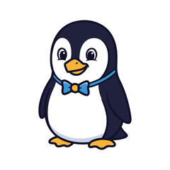 Obraz premium A minimalist image featuring a stylized purple and white abstract design