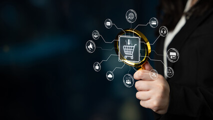 Omni-channel marketing and online shopping strategies, cross-platform customer experience, brand...