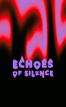 echoes of silence typography wallpaper