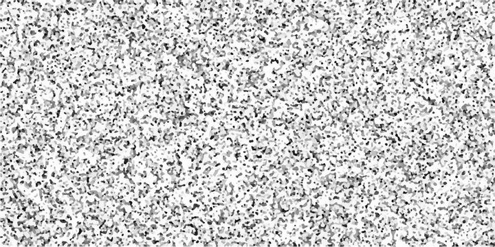 Seamless white stipple texture with black grainy noise pattern, abstract speckled background for overlay and grit effects