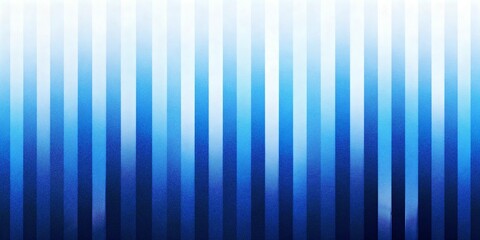Blue and white vertical stripes gradient background, noisy texture, abstract pattern design, banner, backdrop