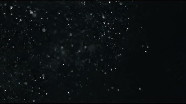 Cinematic lens particle motion overlay, soft drifting light specks, realistic optical effect