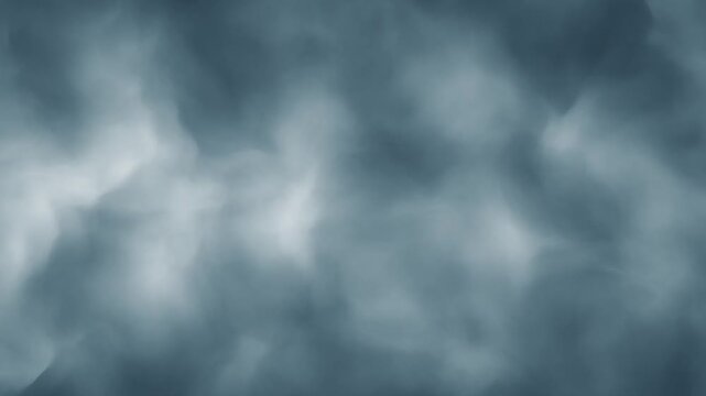 Soft cloudy background with gentle mist slowly rising upward, calm atmospheric sky texture with smooth motion and dreamy blue tones. Seamless looping animation.