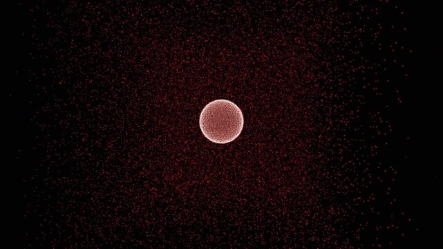 Eclipse Moon Dark Background Space Scene.