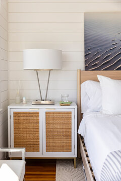 Bedroom table  cell Phone earphones