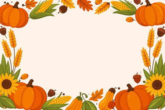 Decoraci&oacute;n oto&ntilde;al con cosecha de temporada