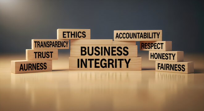Core principles of ethical business integrity and corporate responsibility