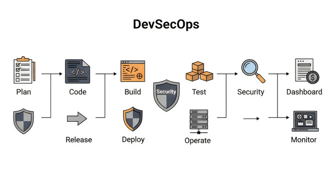 The devsecops pipeline integrating security into software development lifecycle phases