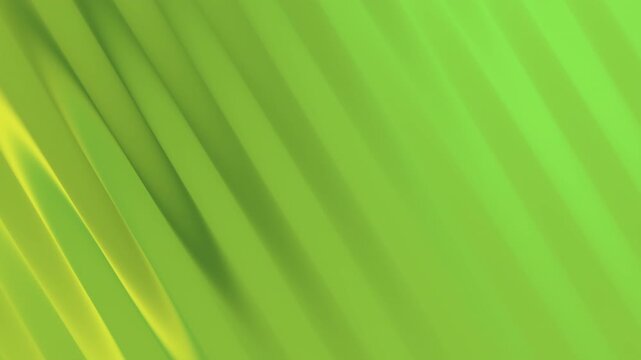 Abstract green diagonal stripes create a colorful pattern suitable for backgrounds, textiles, or vibrant designs needing a soft blend.