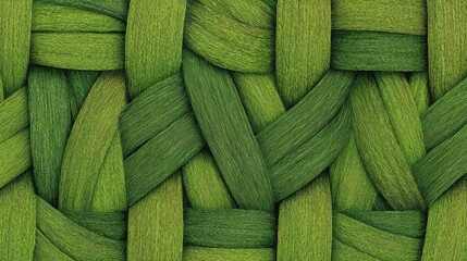 Abstract Green Geometric Pattern Design