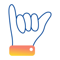 Obraz premium Hand drawn style icon showing letter y sign 