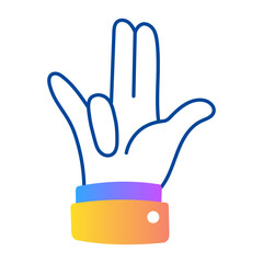 Obraz premium A doodle style icon representing alphabet n sign 