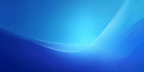 Smooth blue abstract wave background featuring a soft gradient curve design with flowing lines and a modern motion texture for a professional business wallpaper illustration