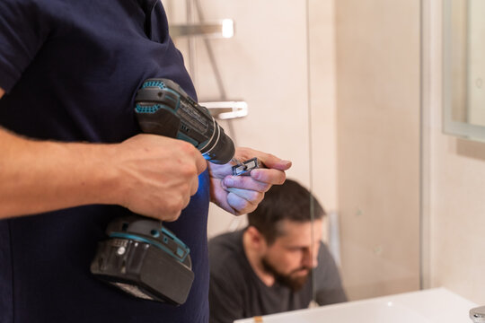 Renovation Works In Bathroom