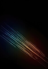 Dynamic glowing abstract light streaks illuminating the darkness, forming energetic lines and fluid futuristic patterns, pattern, design, smooth