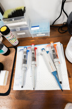 Veterinary laboratory pipettes for animal health diagnostics