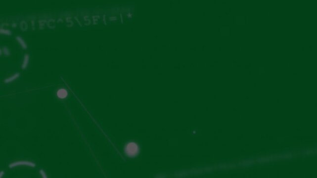 ENCRYPTION BYPASSED appearing HUD animating on transparent canvas, nodes pulsing, starting service