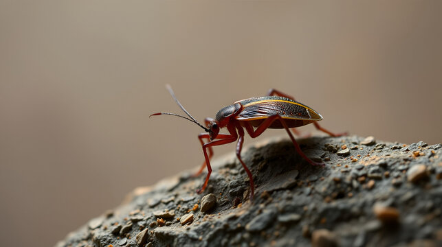 Chigger on studio background