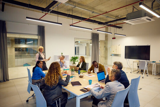 Workgroup on a meeting