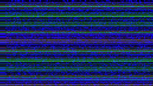 Television static and noise