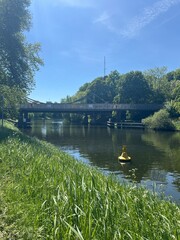 A bridge over a river in Lubeck