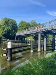 A bridge over a river in Lubeck
