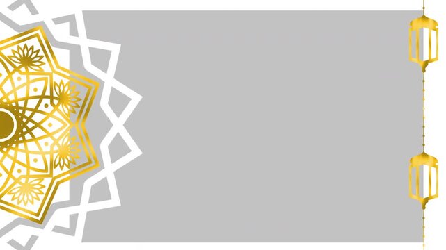 Ramadan Eid Mubarak Doodle Pattern Seamless Featuring Golden Mandala. Perfect for ramadan eid mubarak festive wedding diawali dipawali and cultural events