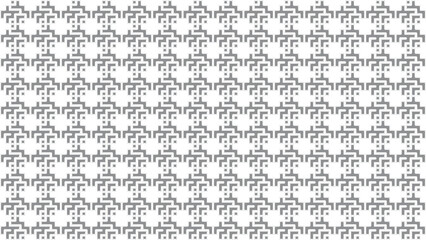 monochrome geometric tile seamless pattern background vector design