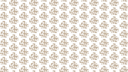 monochrome geometric tile seamless pattern background vector design