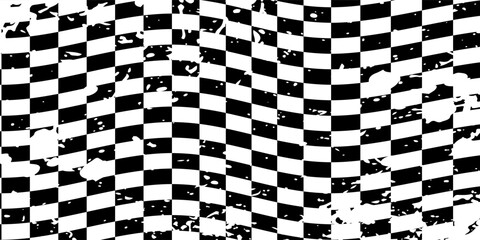 Checkered flag. Race background. Racing flag vector illustration