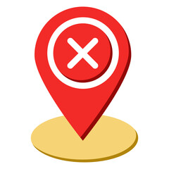 Location Error GPS Map Pin Problem Illustration